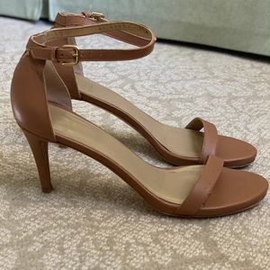 Stuart Weitzman Nunudist heeled sandal
